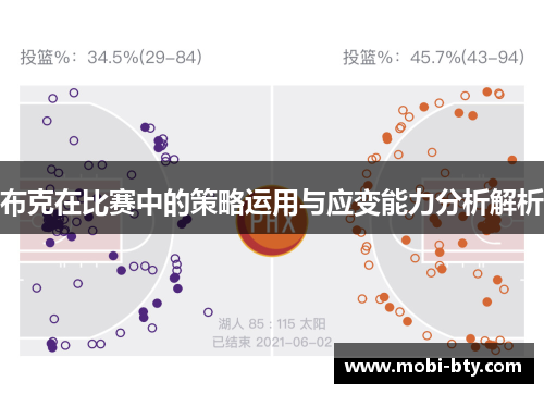 布克在比赛中的策略运用与应变能力分析解析