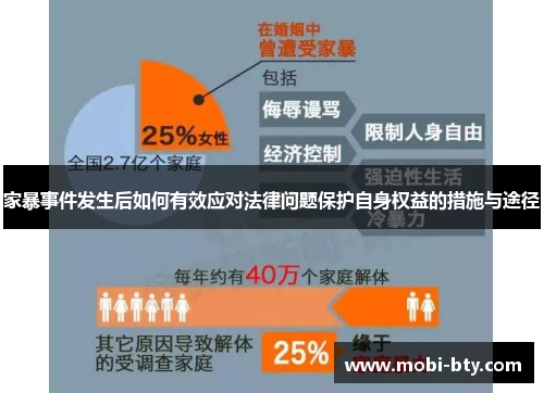 家暴事件发生后如何有效应对法律问题保护自身权益的措施与途径