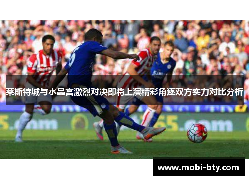 莱斯特城与水晶宫激烈对决即将上演精彩角逐双方实力对比分析